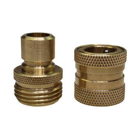 COILHOSE PNEUMATICS Water Hose Coupler & Connector Set 100K